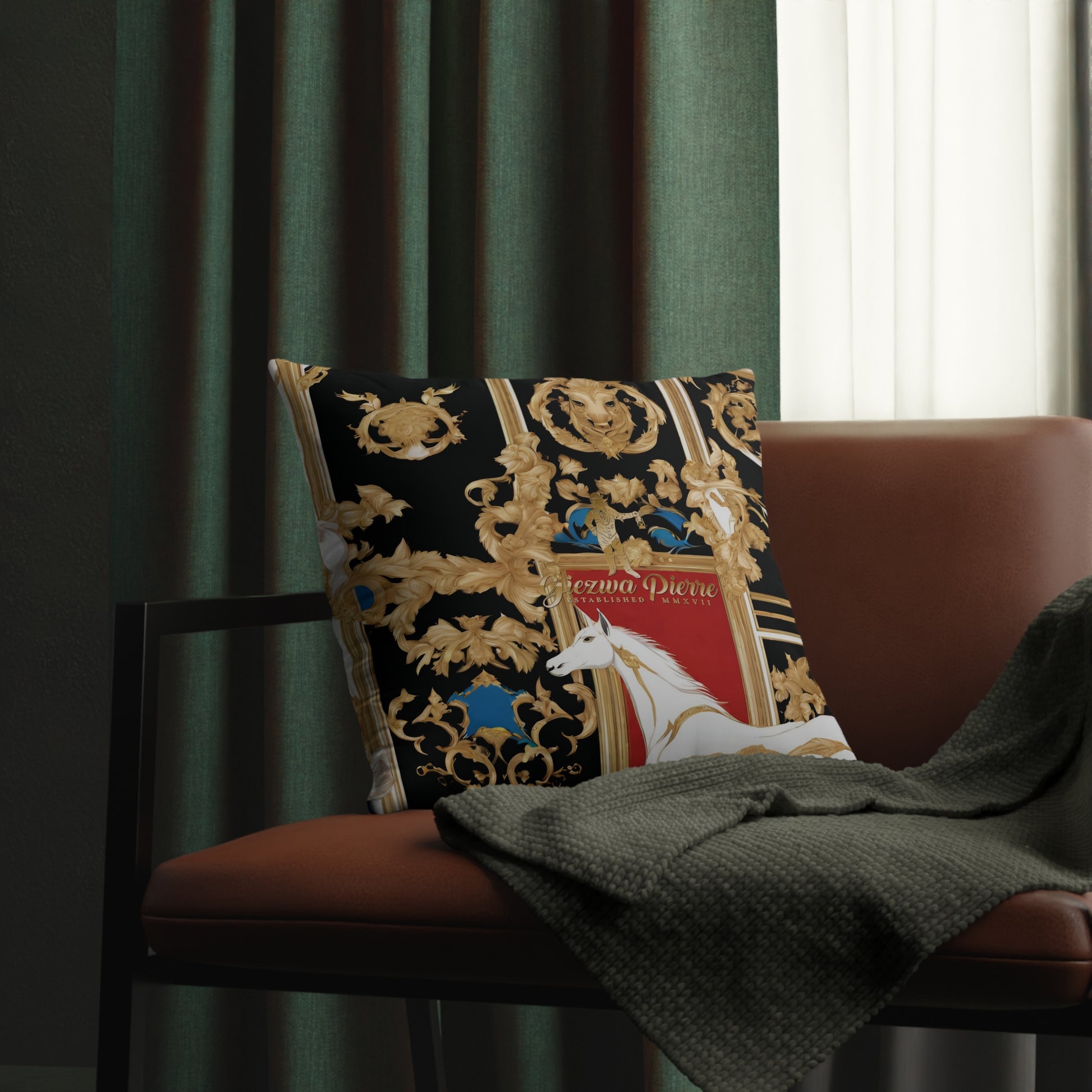 The Colored Horse Waterproof Pillows - GIEZWA PIERRE