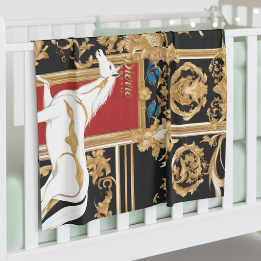 The Colored Horse Baby Swaddle Blanket - GIEZWA PIERRE