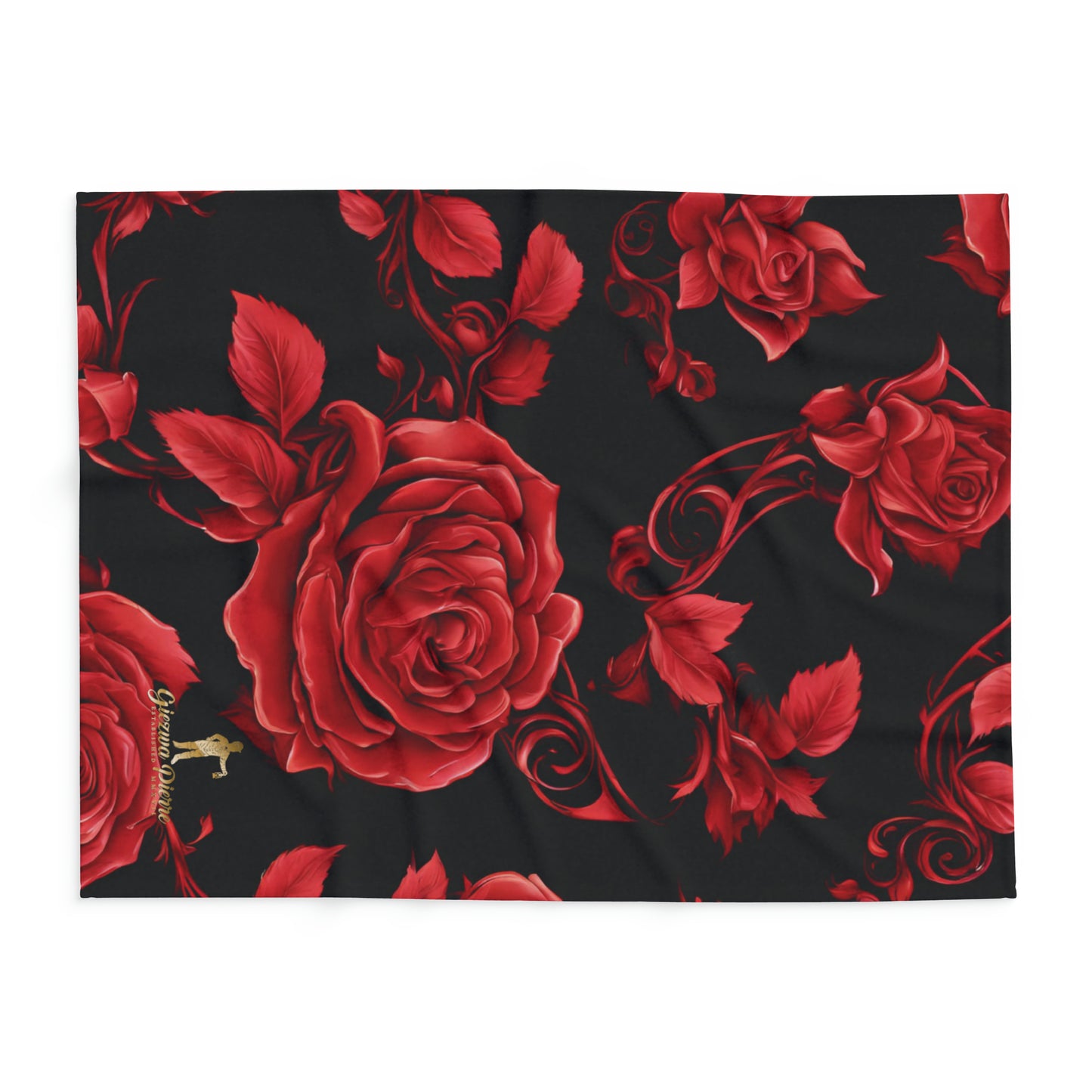 Roses Are Red Arctic Fleece Blanket - GIEZWA PIERRE
