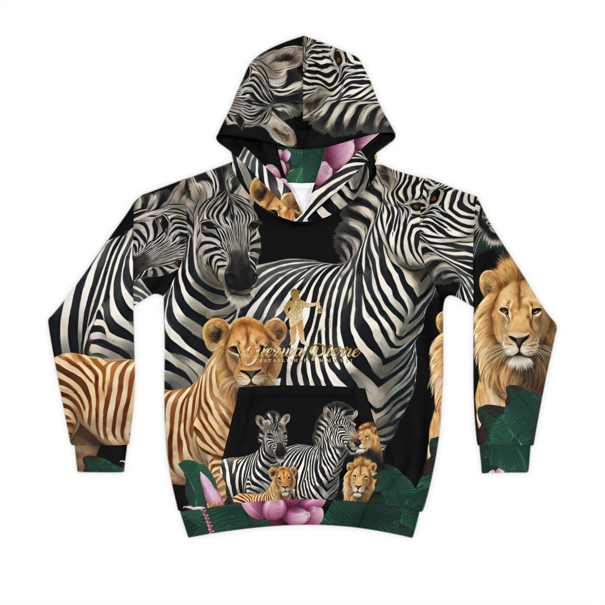 Giezwa Pierre Zebra Children's Hoodie - GIEZWA PIERRE