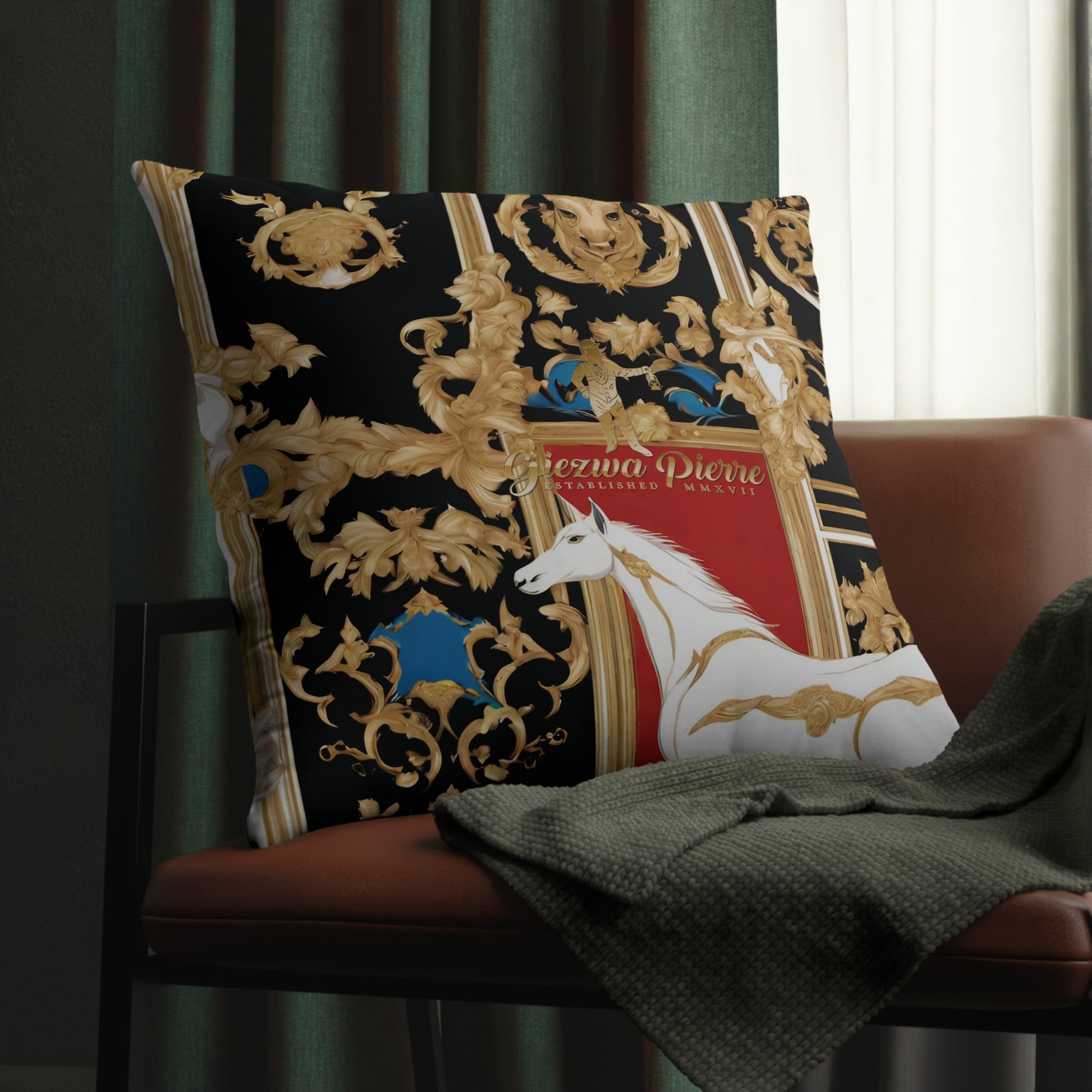 The Colored Horse Waterproof Pillows - GIEZWA PIERRE