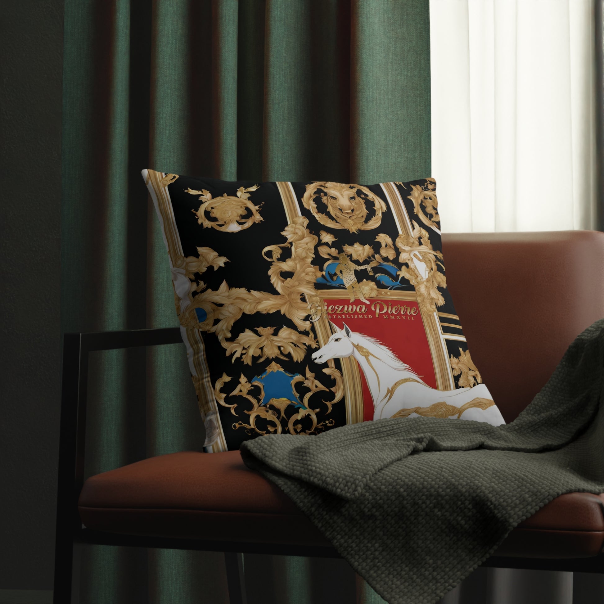 The Colored Horse Waterproof Pillows - GIEZWA PIERRE