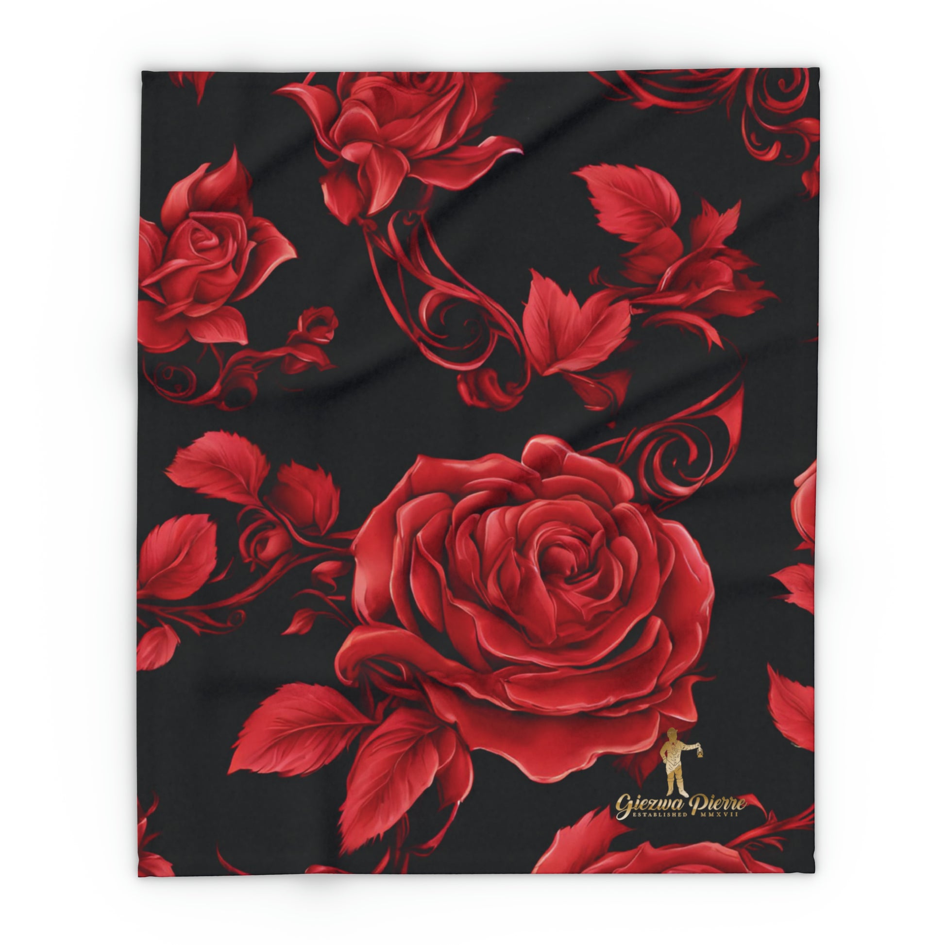 Roses Are Red Arctic Fleece Blanket - GIEZWA PIERRE