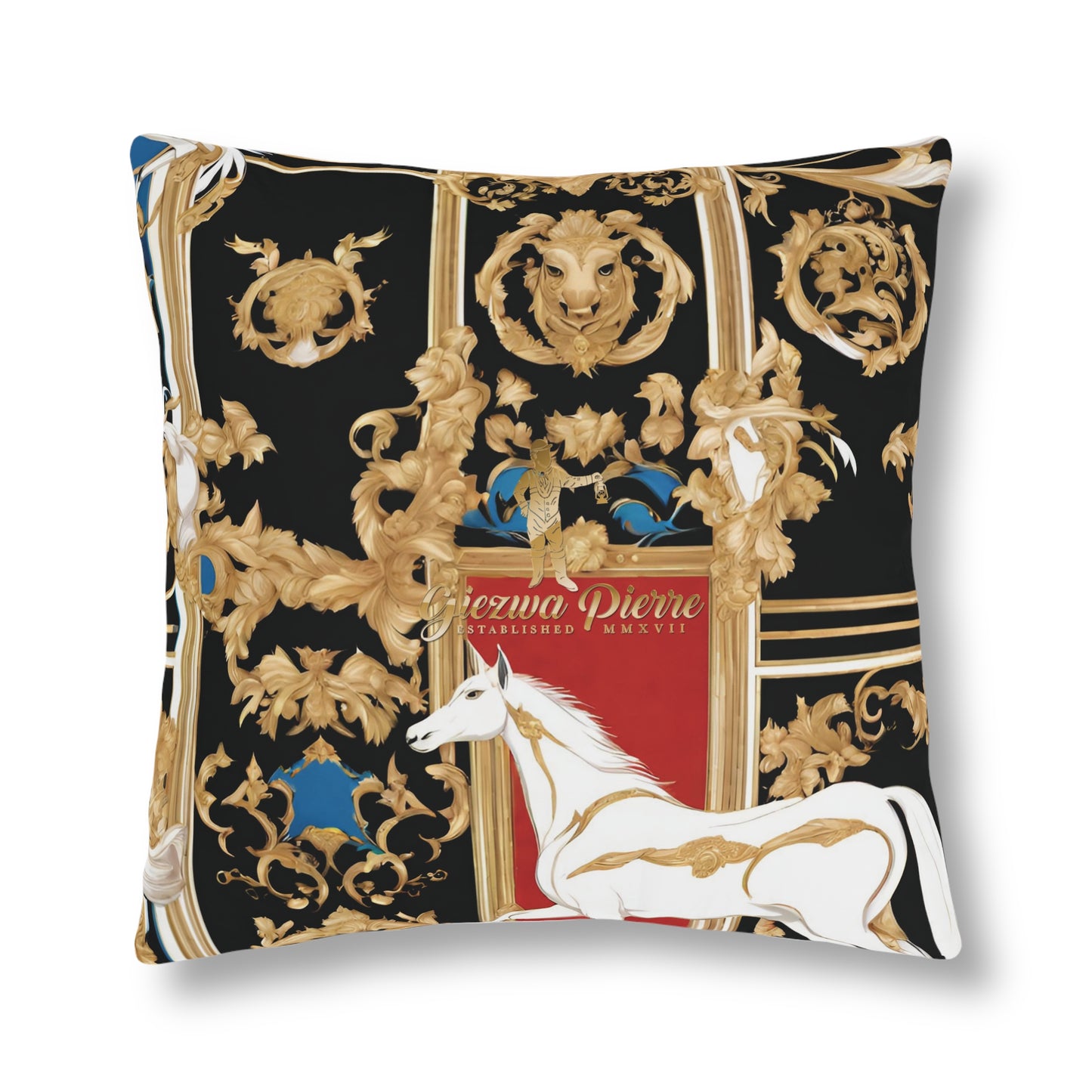 The Colored Horse Waterproof Pillows - GIEZWA PIERRE