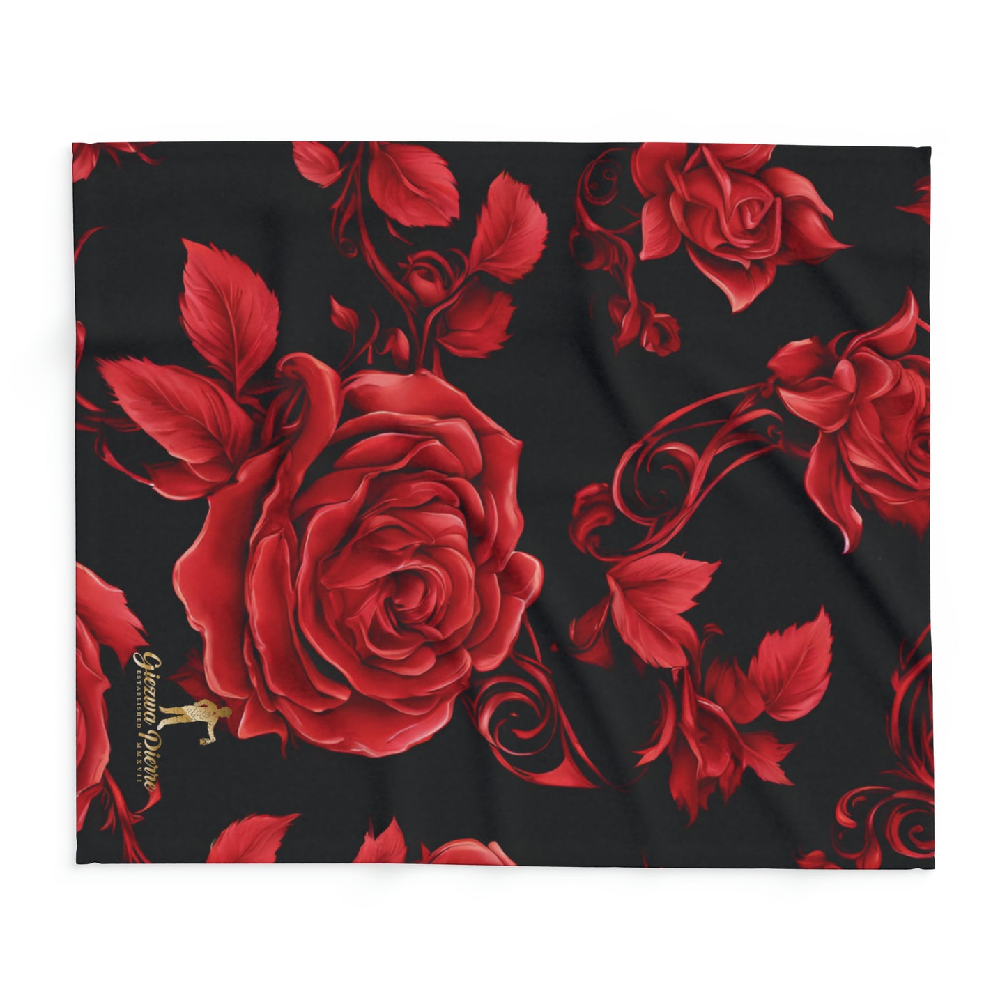 Roses Are Red Arctic Fleece Blanket - GIEZWA PIERRE