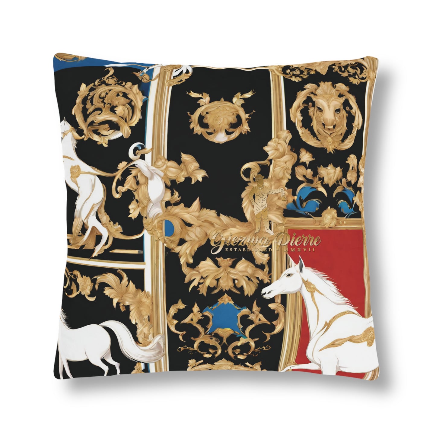 The Colored Horse Waterproof Pillows - GIEZWA PIERRE